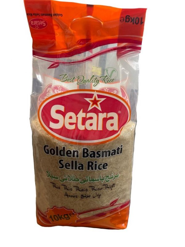 Setara Golden Sella Basmati Rice 10Kg