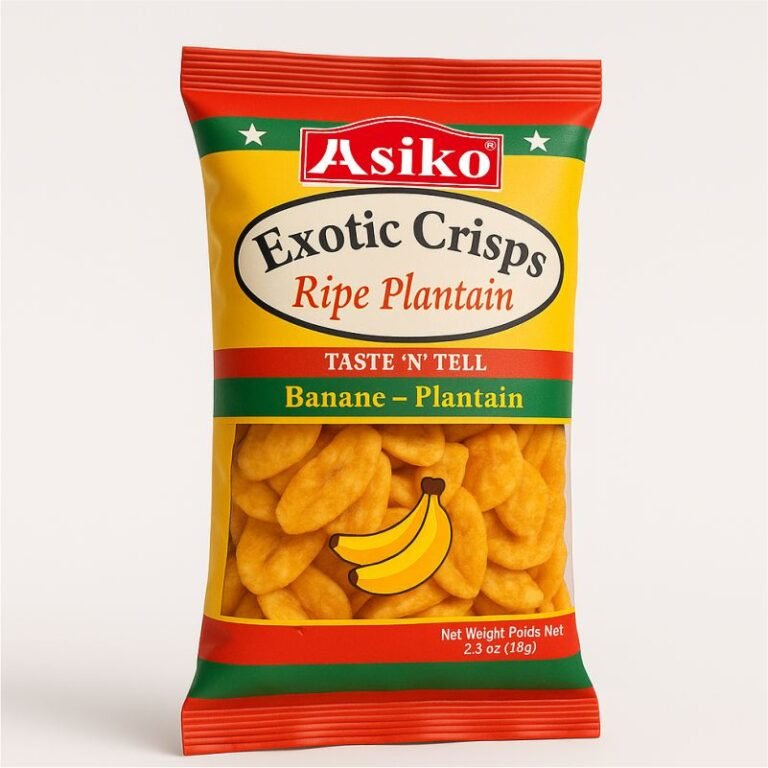 Asiko Plantain Chips Mild Chilli