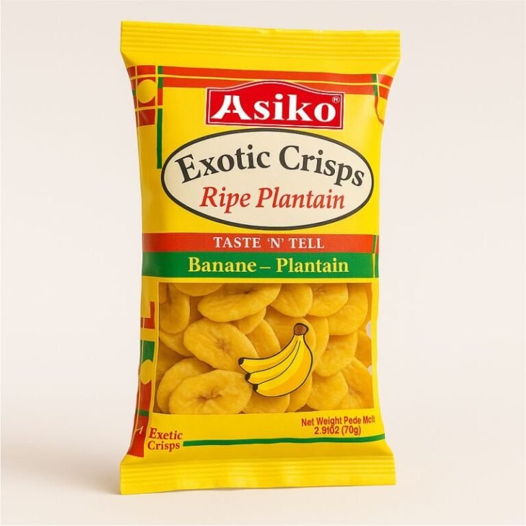Asiko Plantain Chips Slightly Salted