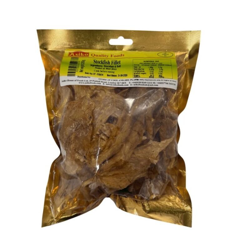 Dried Stockfish Fillet