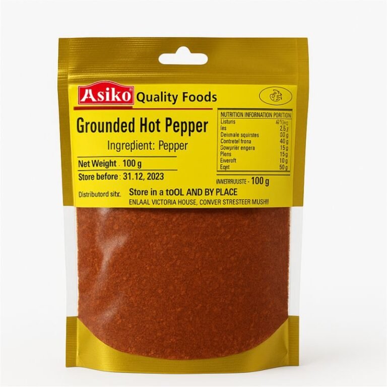 Gounded Hot pepper