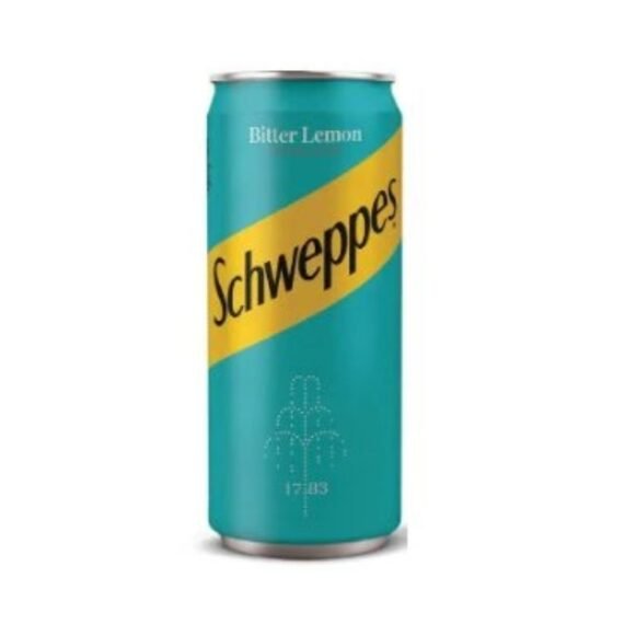 Schweppes Bitter Lemon Can - Image 2